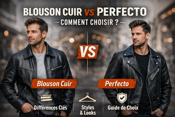 Blouson Cuir Homme vs Perfecto – Comment choisir ?