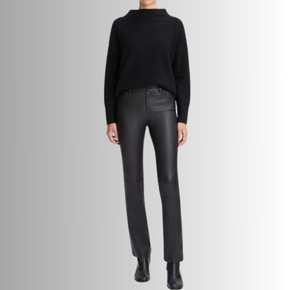 Pantalon Slim Cuir Femme - Sensation d'étirement