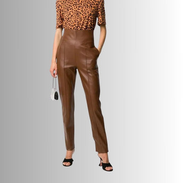 Pantalon Cuir Femme Haut De Gamme