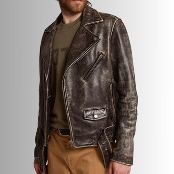 Perfecto Moto Homme - Cuir Vieilli