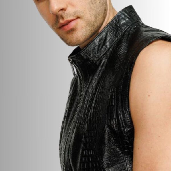 Gilet Sans Manche Noir Pour Homme