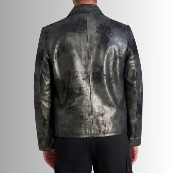 Marque de Veste en Cuir Homme - Look moderne de luxe