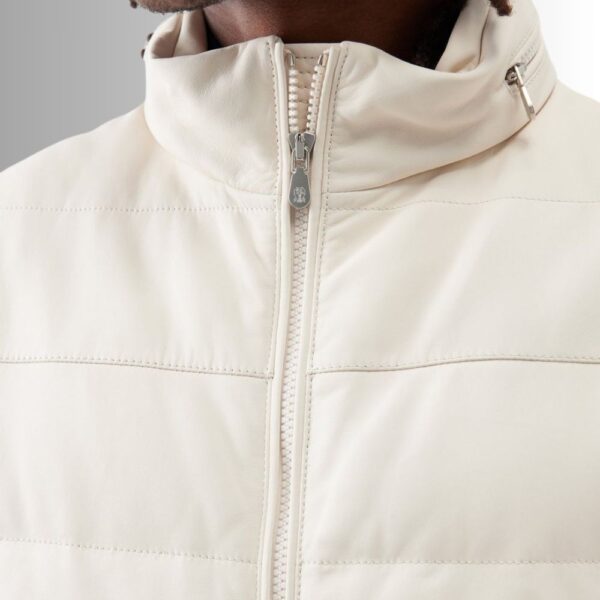 Gilet Blanc Homme - Rembourrée