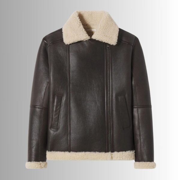 Bombardier Noir Femme - Cuir d'agneau