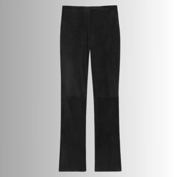 Pantalon Femme Daim - Noir