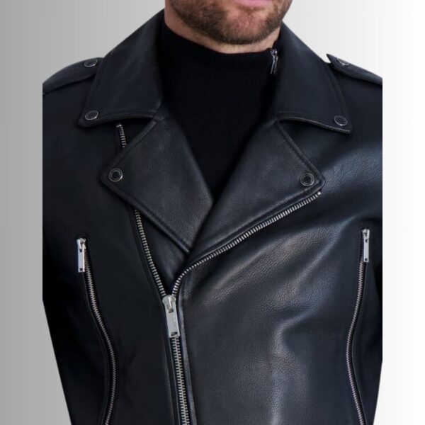 Perfecto Noir Homme - Cuir Véritable