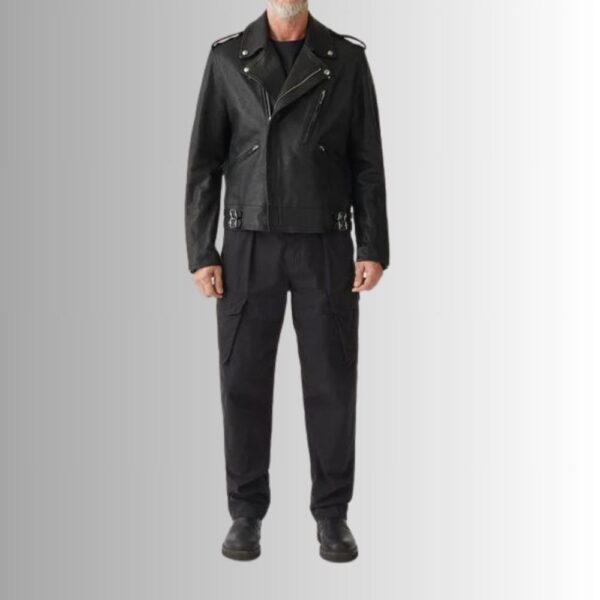 Perfecto Cuir Noir Homme - Style Moto