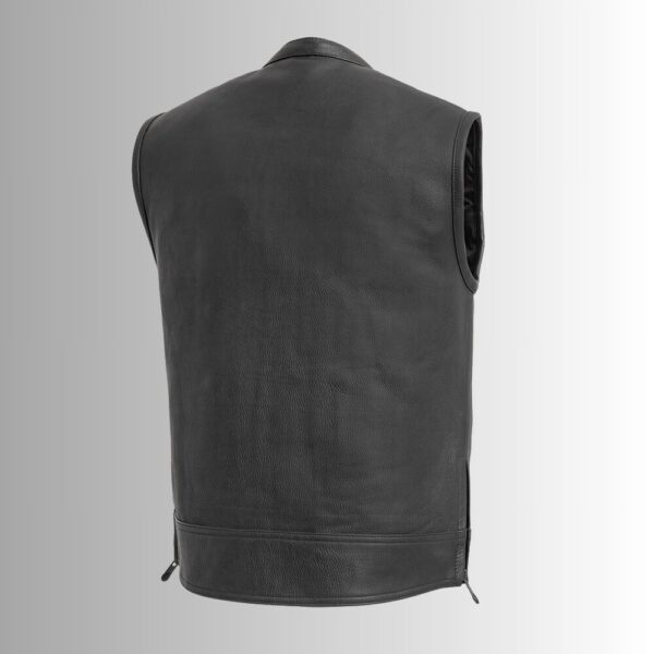 Gilet Cuir Sans Manche Homme - Carnage
