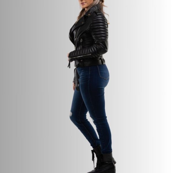 Perfecto Femme Cuir Agneau - Matelassée