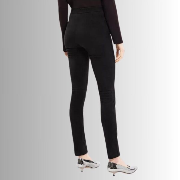 Pantalon Femme Daim - Noir