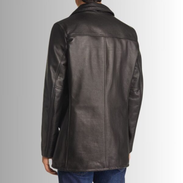 Manteau 3 4 Homme Cuir - Classique