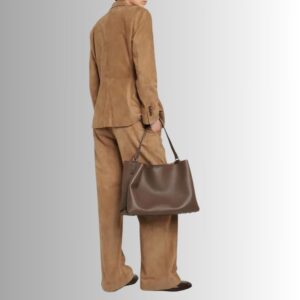 Blazer Daim Femme - Camel