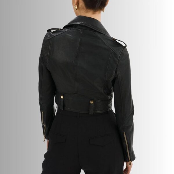 Veste Moto Femme Cuir - Ciara