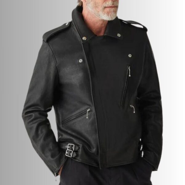 Perfecto Cuir Noir Homme - Style Moto