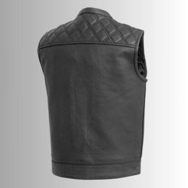 Gilet Cuir Homme - Style de tireur d'élite