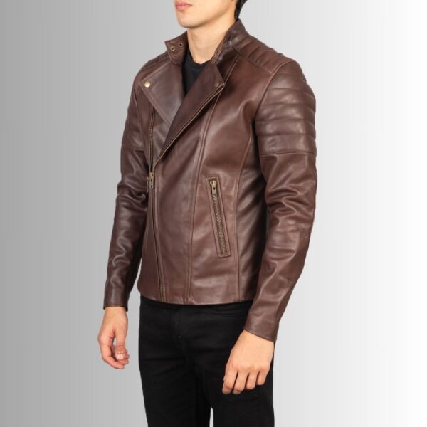 Perfecto Homme Marron - Peau de vache