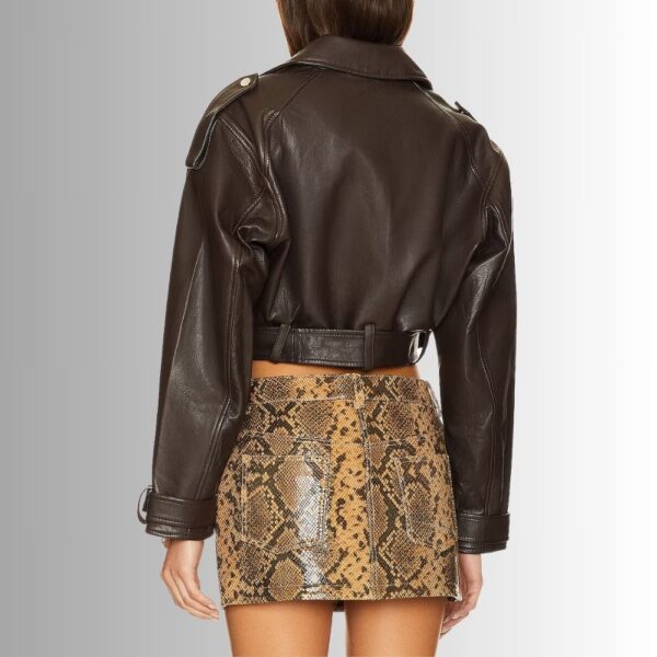 Veste Courte Femme Marron - Victoria