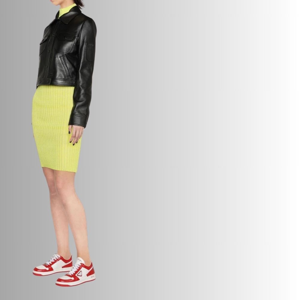 Perfecto Femme Cuir Noir - Tondue